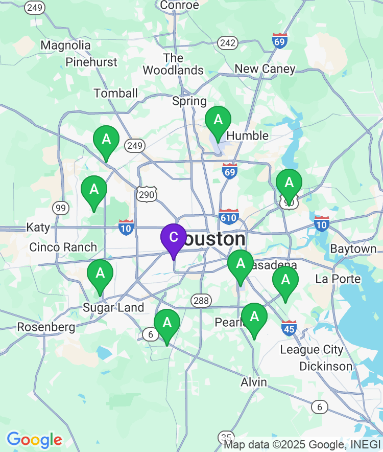 Bellaire Available Airport Options